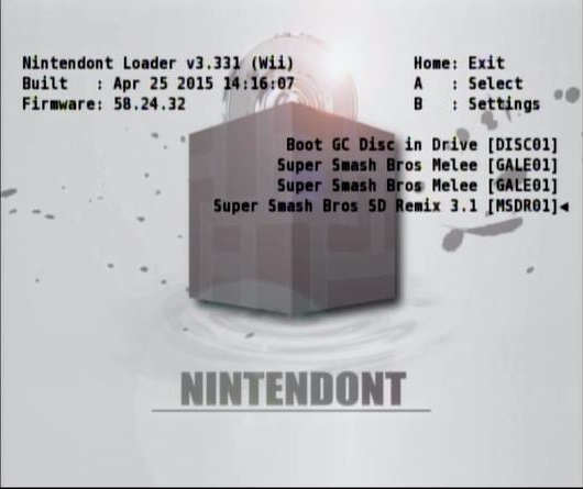 Return to Nintendont menu using the Wii U gamepad · Issue #624 · FIX94/ Nintendont · GitHub
